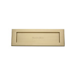 M Marcus Heritage Brass Letterplate 254 x 79mm